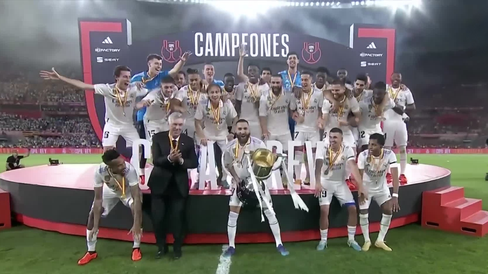 CHAMPIONS! Rodrygo fires Real Madrid to Copa del Rey glory