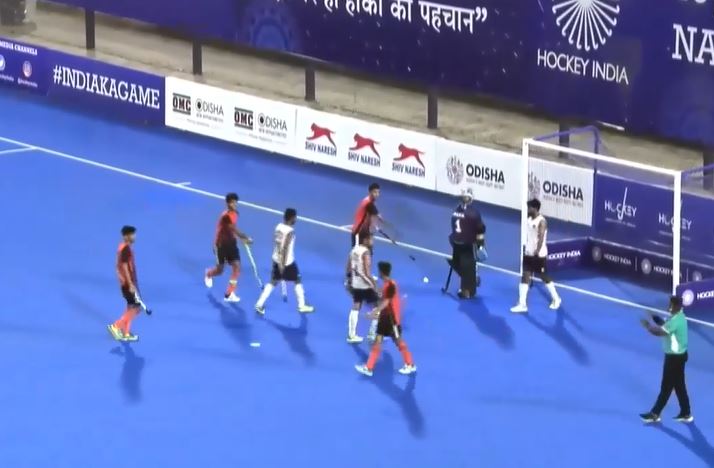 Dadra and Nagar Haveli and Daman & Diu Hockey battle Hockey Rajasthan to 4-4 tie