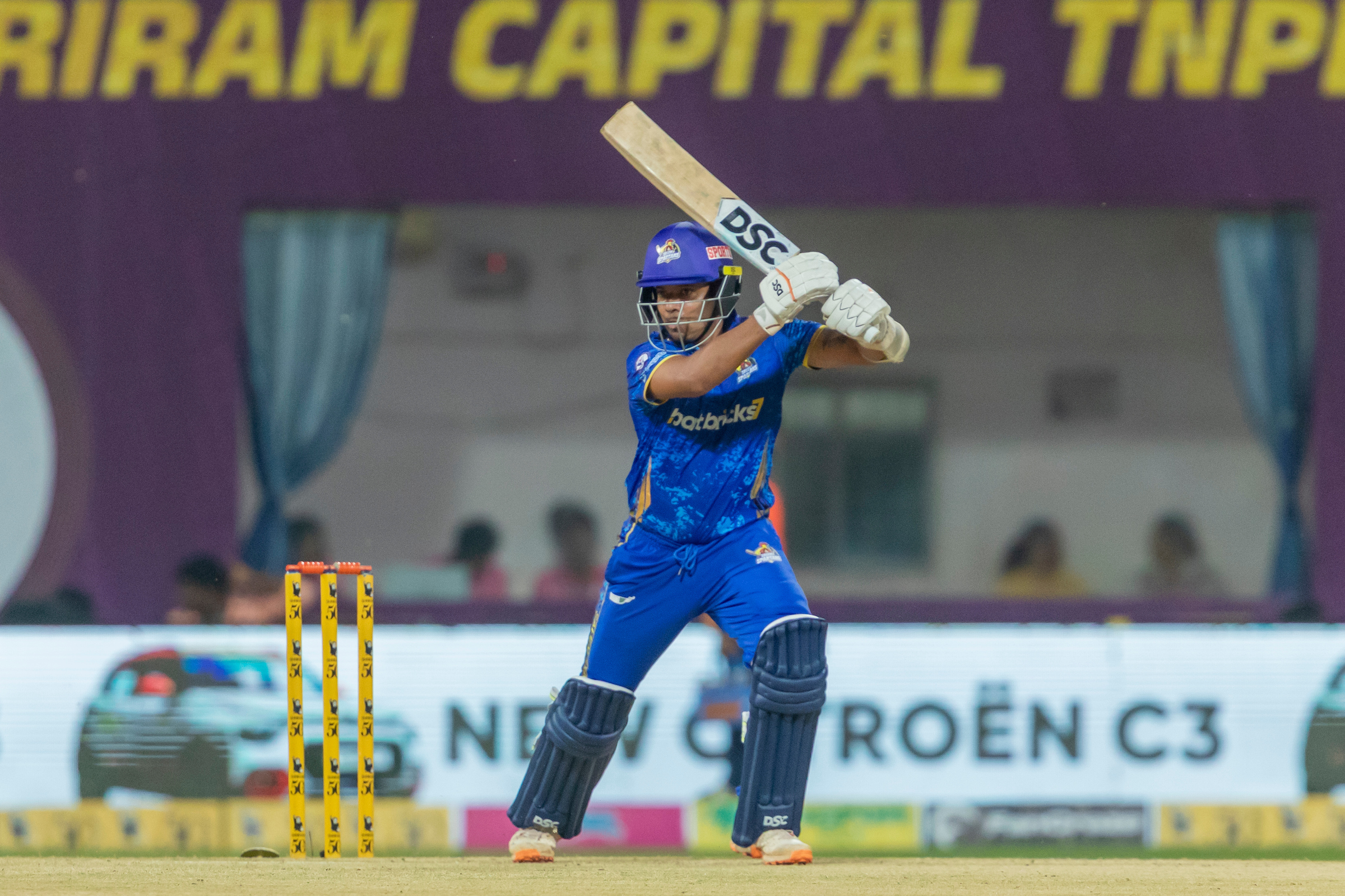 Kaushik Gandhi's sturdy 51 guides Salem Spartans to 115