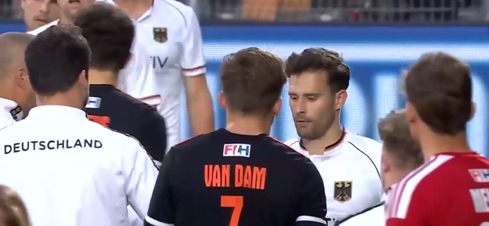 Netherlands fight hard to beat Germany 2-0