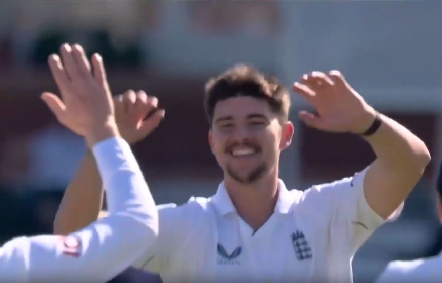 Josh Tongue grabs 5-fer on Test debut