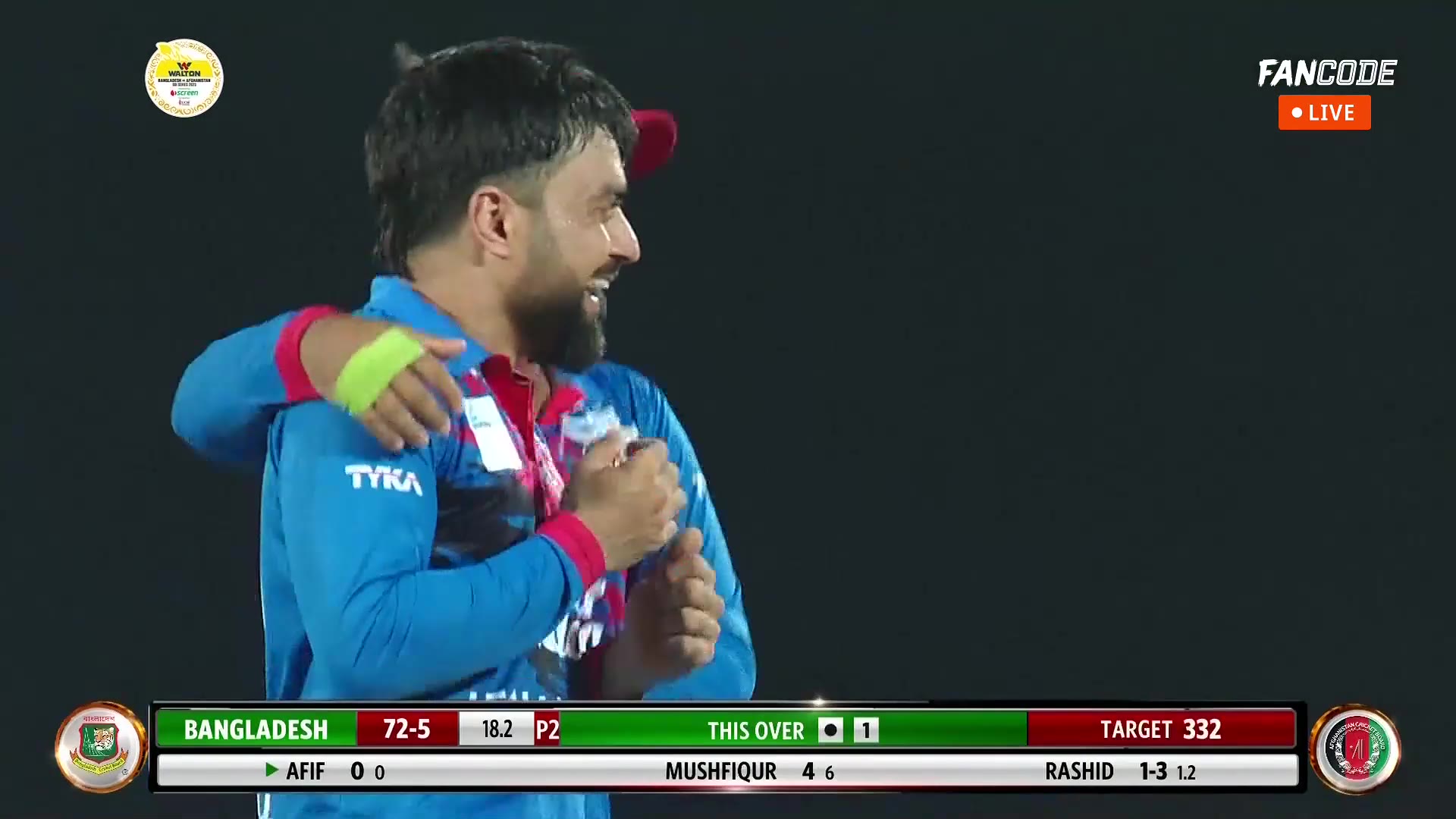 Wicket! Afghanistan Have 6 Wickets And The Bangladesh Are In Trouble