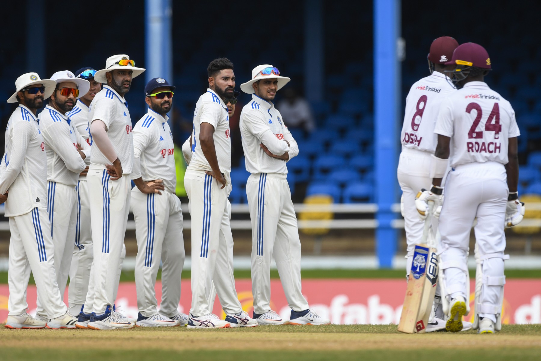 2nd Test, 1st Innings: West Indies FOW