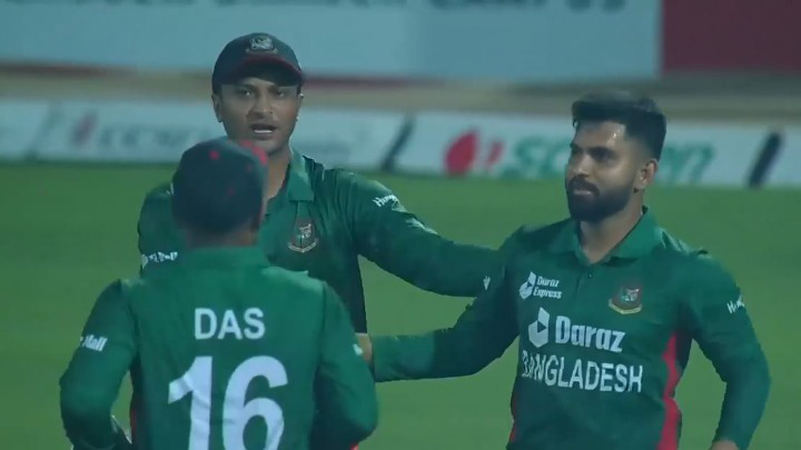 BAN beat AFG by 6 wickets on DLS to clinch the series