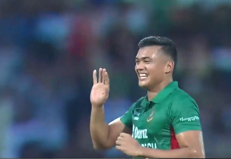 3 for 33! Taskin Ahmed dismantles Afghanistan lineup