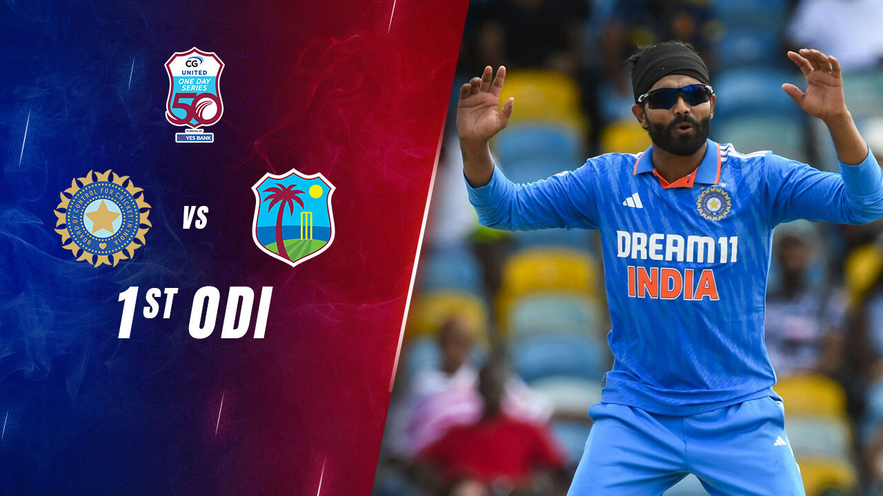 3-fer! Ravindra Jadeja puts Windies on the backfoot