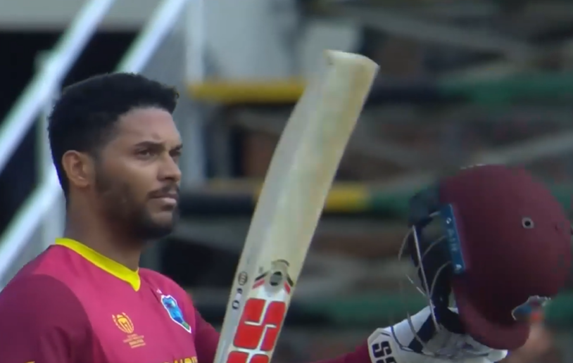 Brandon King anchors WI with a heroic ton