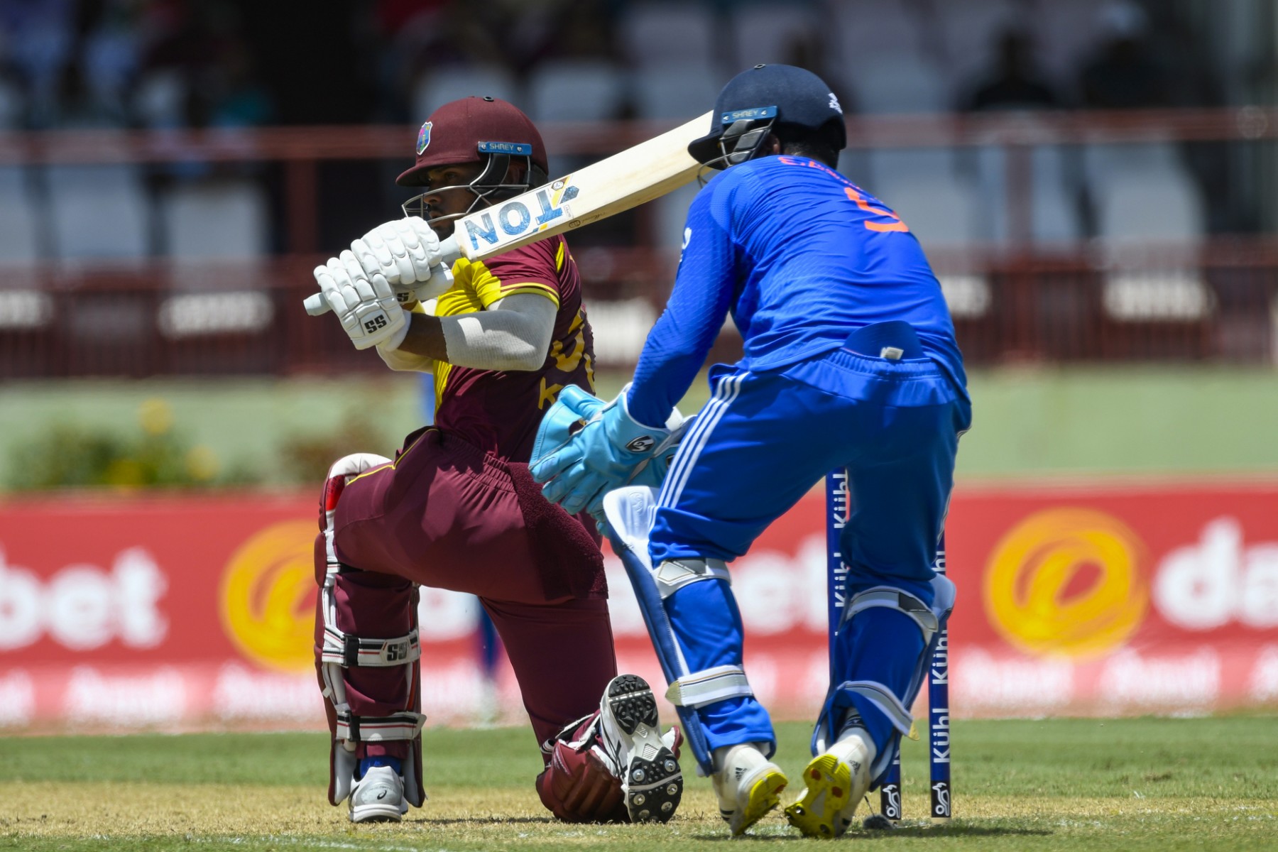 Brandon King's resilient 42 gives WI a great start