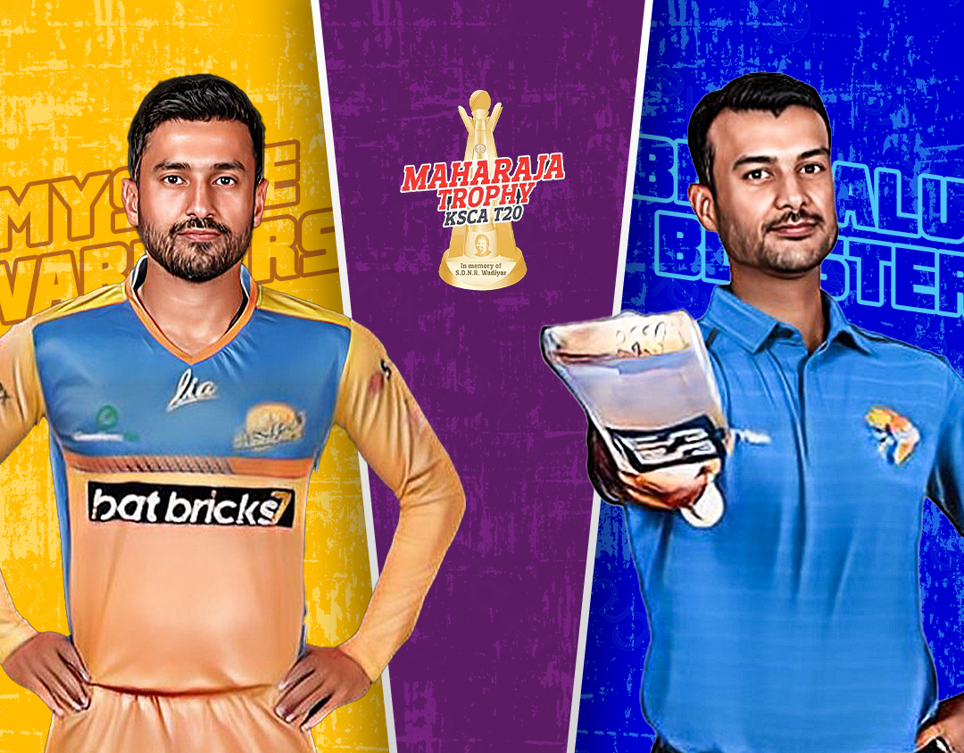 Mysore Warriors vs Kalyani Bengaluru Blasters Match 25 Match Live