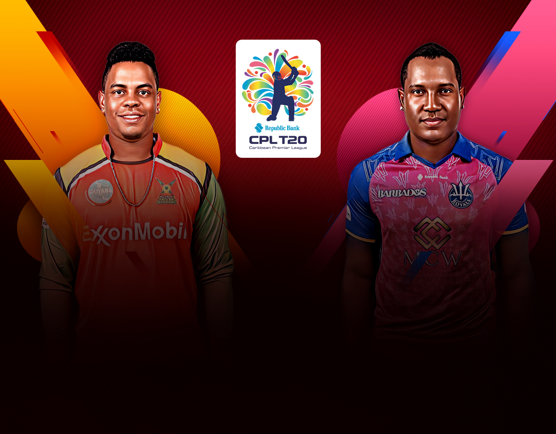 GUY vs BR Live Cricket Match Information for Republic Bank Cpl T20