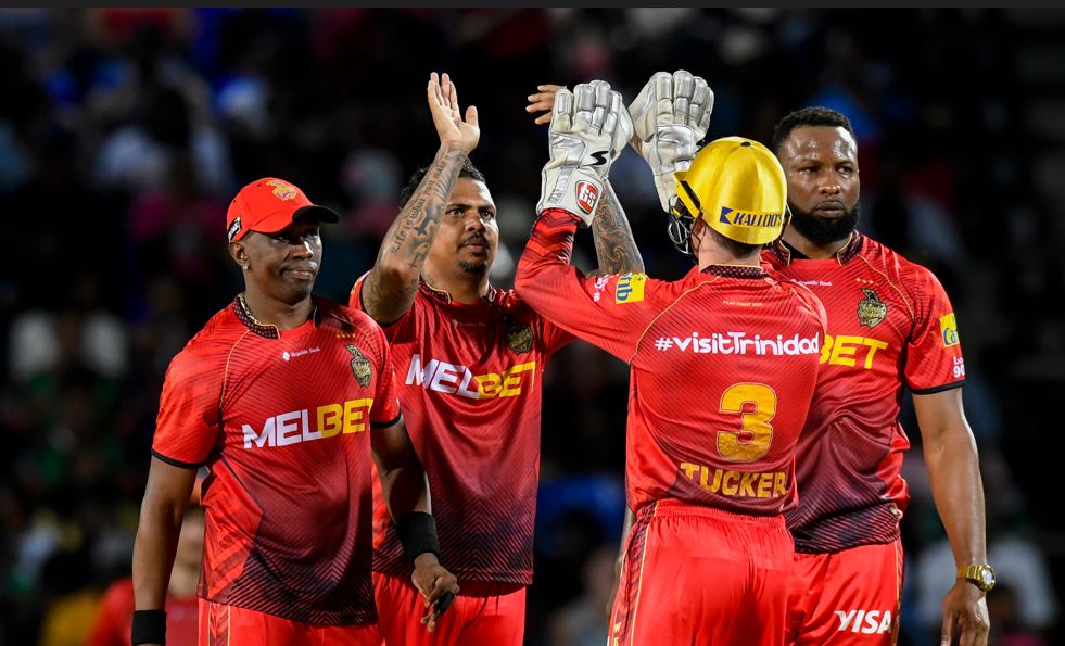 Trinbago Knight Riders beat St Kitts and Nevis Patriots by 6 wickets