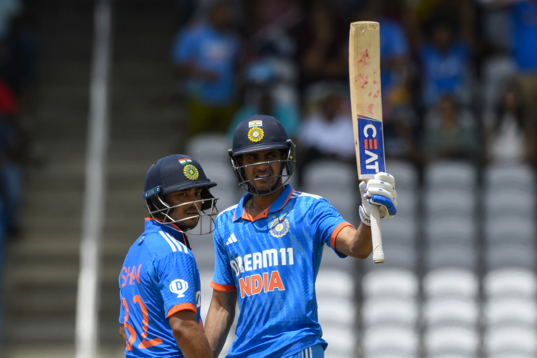 Gill's valiant knock of 85 gives India a brisk start