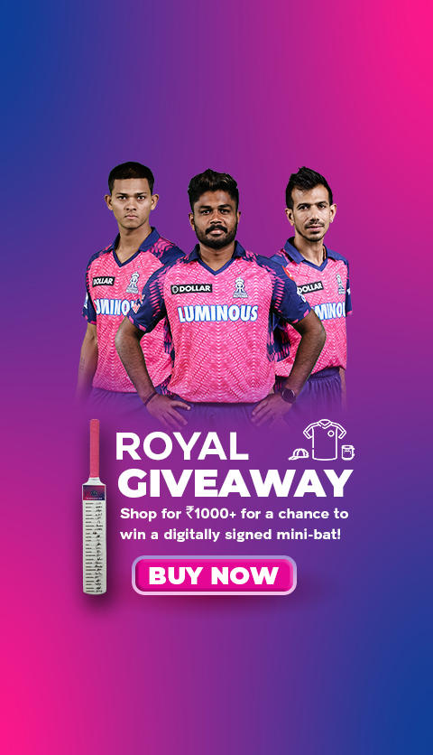 Vertrappen De onze Facet Rajasthan Royals Official Store - Buy RR Merchandise Online | IPL 2023