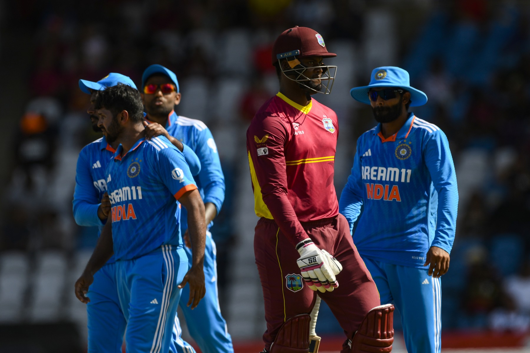 3rd ODI: West Indies FOW