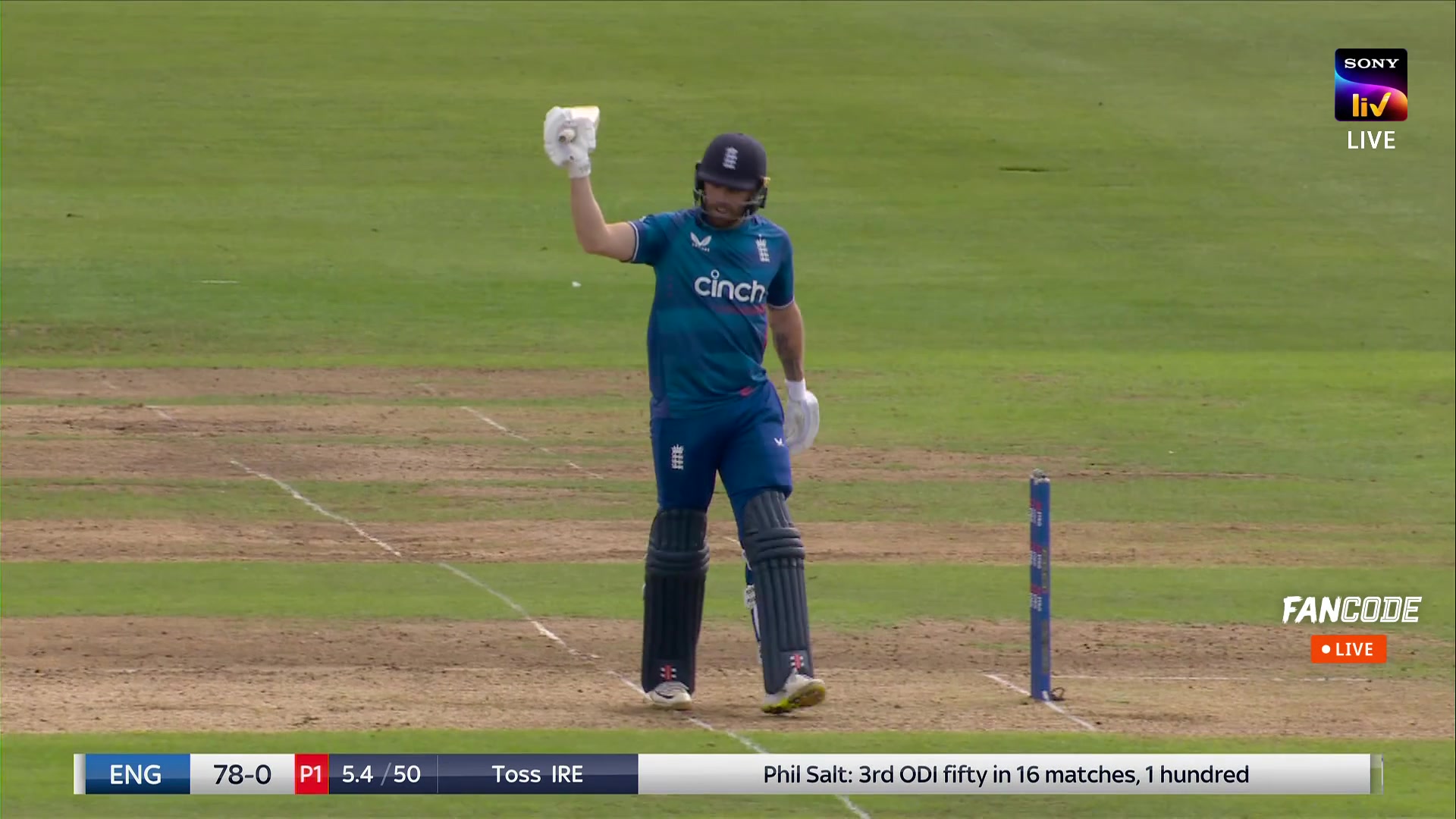 Six! Salt Brings Up His Fifty With A Maximum, England Are Off To A
