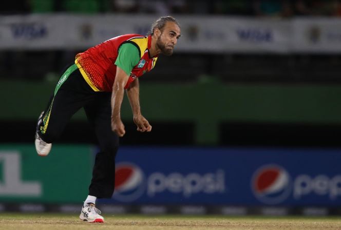 3 for 23! Imran Tahir breathes fire at Providence Stadium