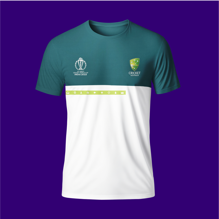 Get your hands on the 2023 ICC Men's Cricket World Cup Jersey and embrace  that inner lion! Now available at Moose…