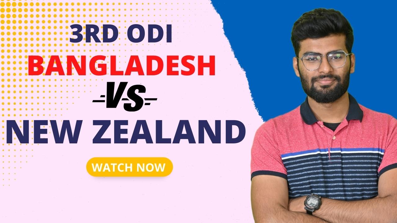 Fantasy Preview: Bangladesh vs New Zealand 3rd ODI