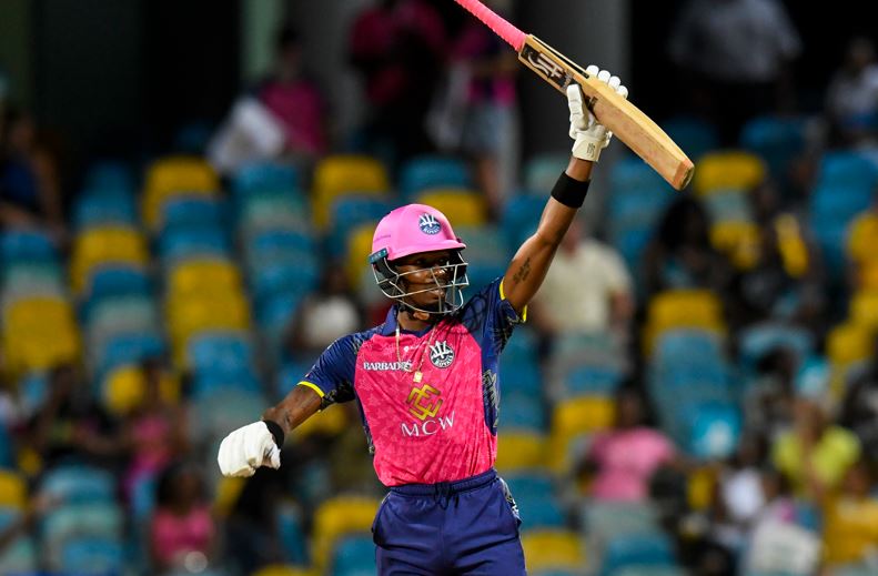 Athanaze's valiant 76 wins it for Barbados Royals