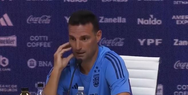 Scaloni hints Messi may play against Peru