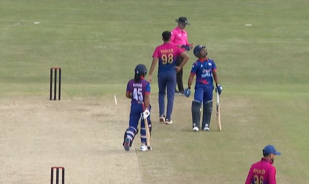 Rohit Paudel's crucial 51*guides Nepal home