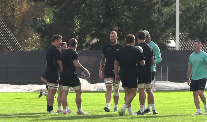 South Africa train ahead of RWC Final