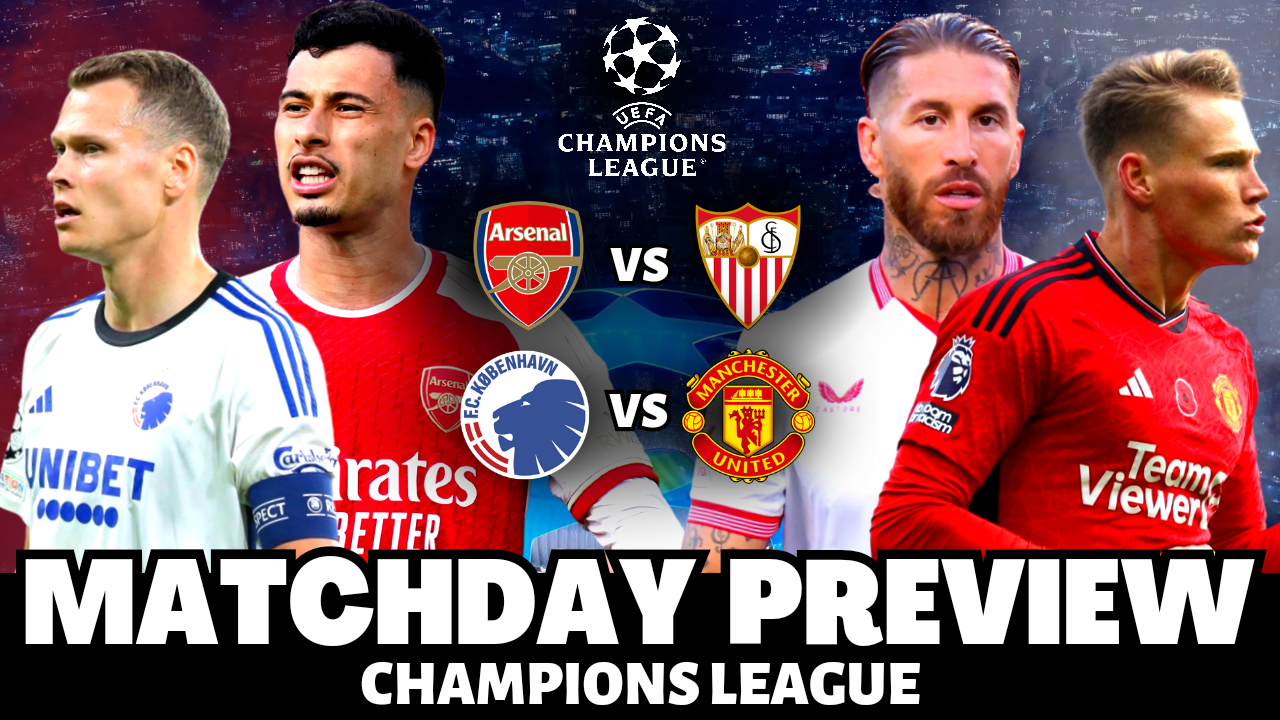 Arsenal, Manchester United look to continue UCL winning run!