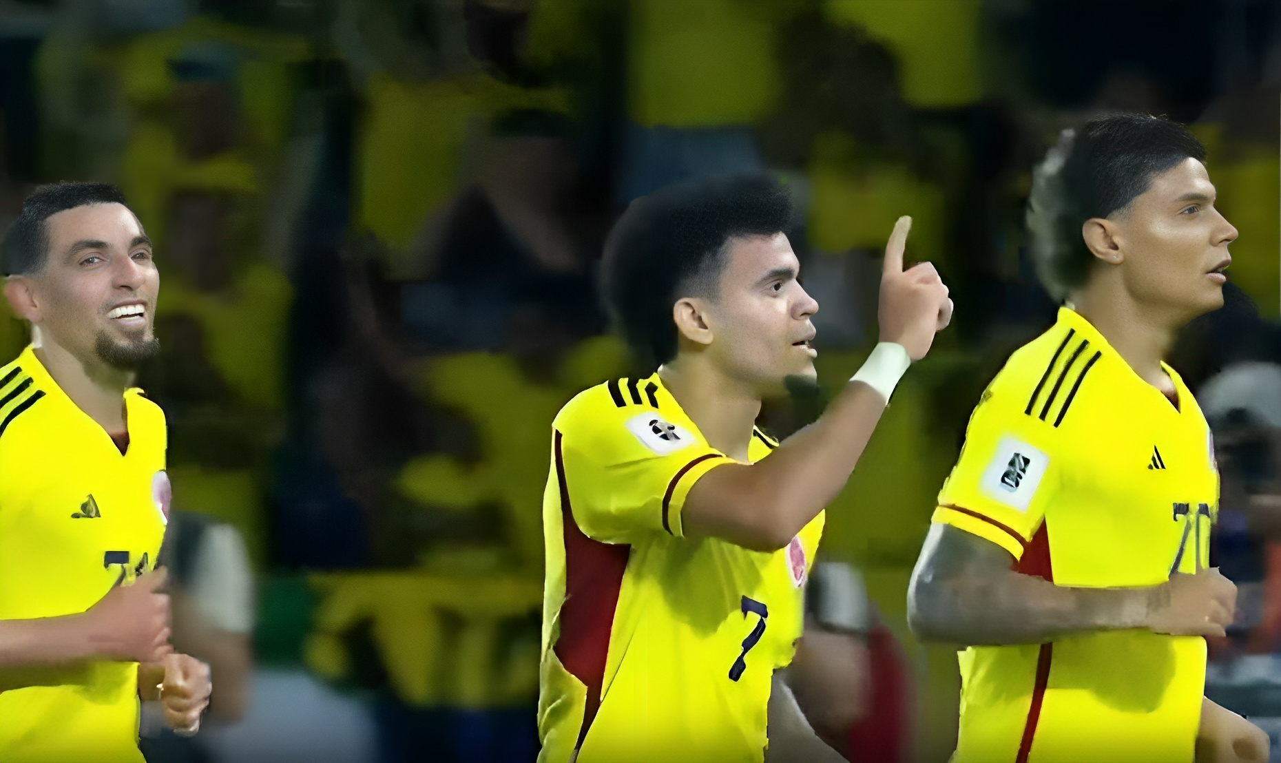 Diaz leads Colombia to 2-1 win over Brazil