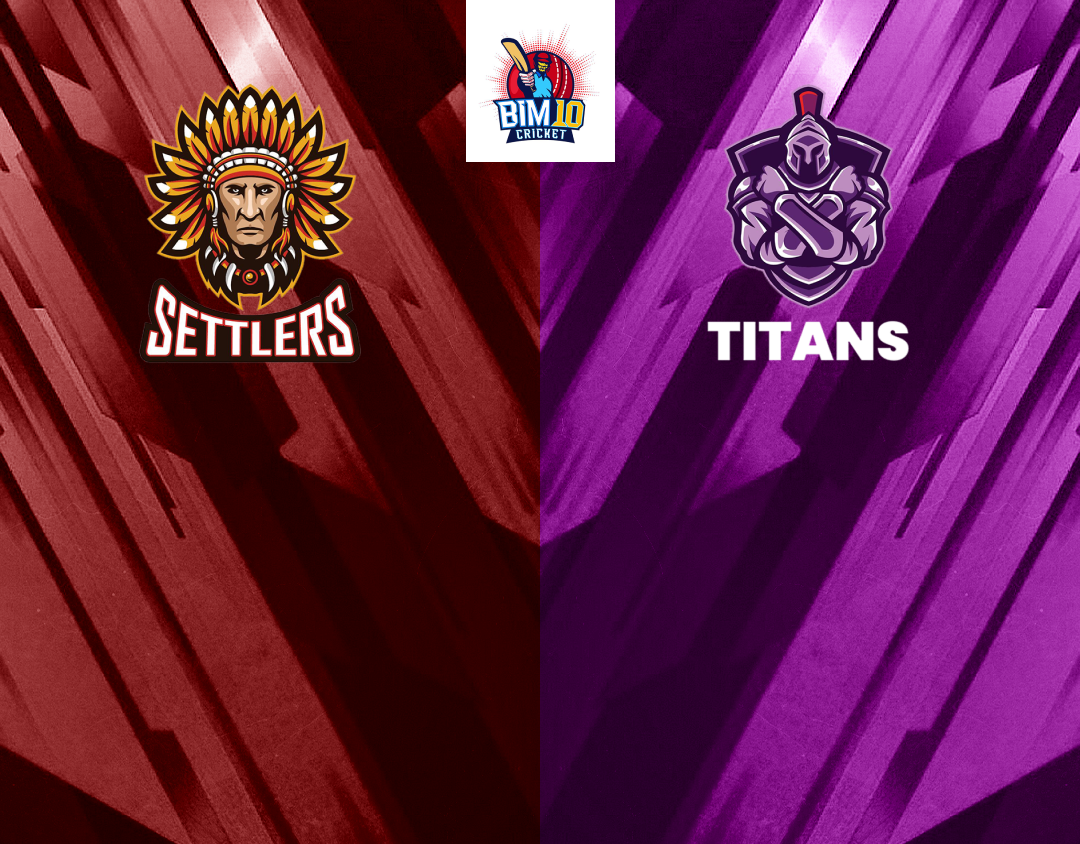 Settlers vs Titans Match 20 Match Live cricket Score: Barbados T10