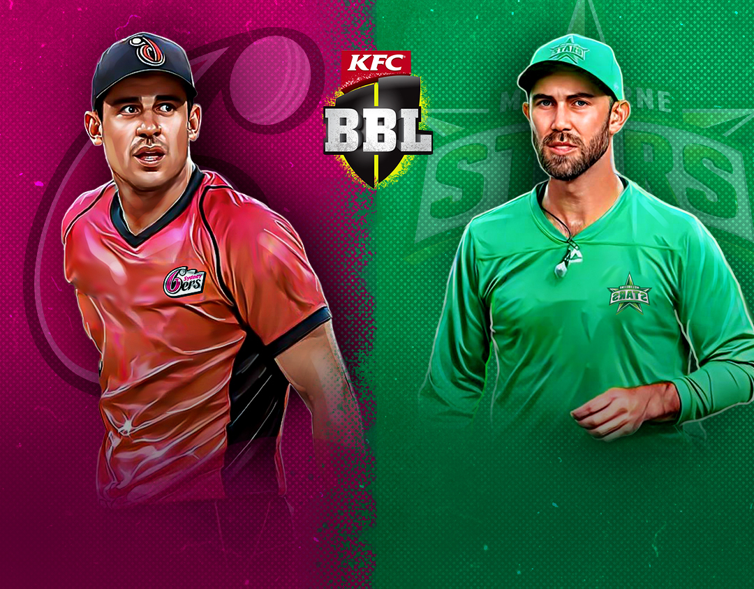 Sydney Sixers Vs Melbourne Stars Big Bash League, 2023-24 Cricket Match ...