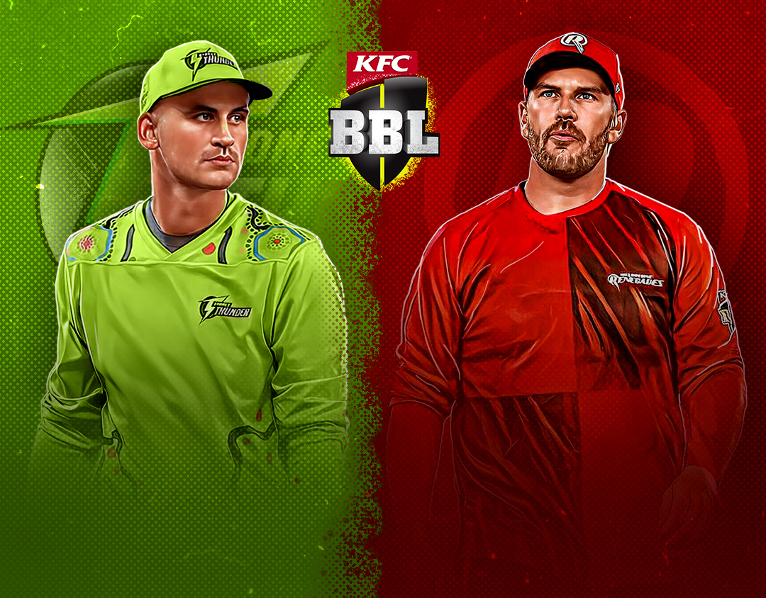 Sydney Thunder Vs Melbourne Renegades Match 40 Live Match Streaming ...