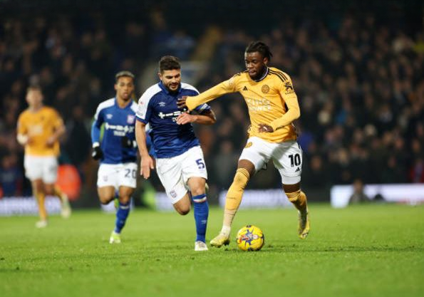 Late own goal gives Ipswich Town 1-1 draw with Leicester City