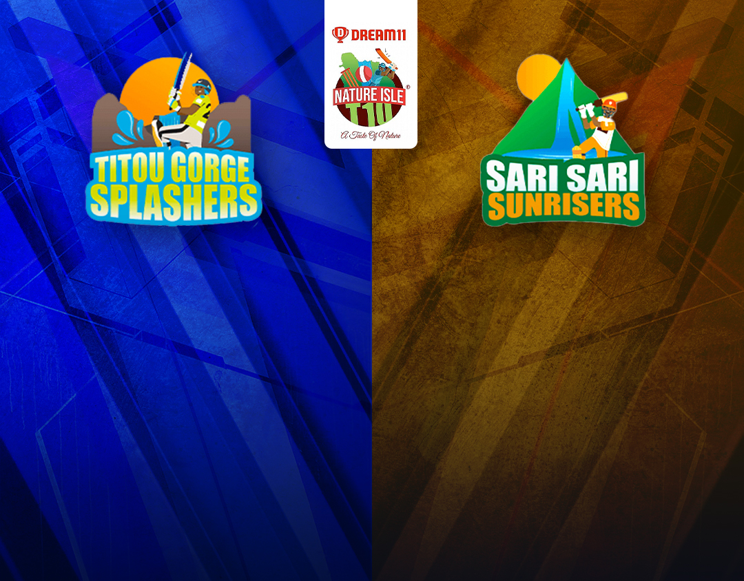 Titou Gorge Splashers Vs Sari Sari Sunrisers Match Match Live Score Dream Nature Isle T