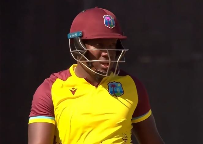 50 off 28! Rovman Powell anchors West Indies