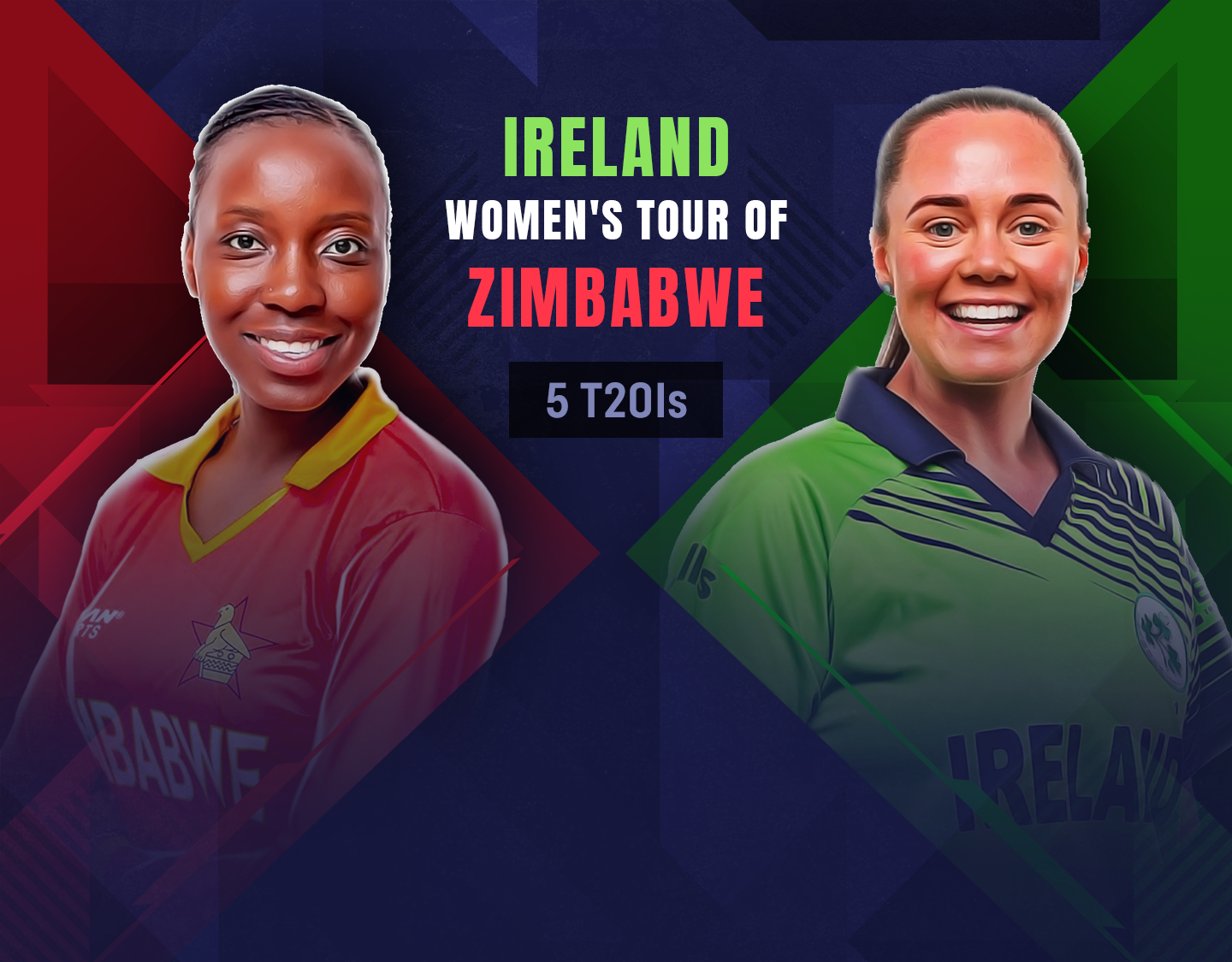 Zimbabwe Women vs Ireland Women 5th T20I Match Live Score Ireland