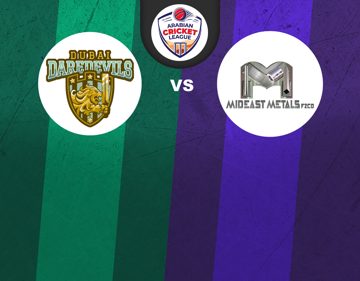 Dubai Dare Devils vs MidEast Metals ICCA Arabian Cricket League Round