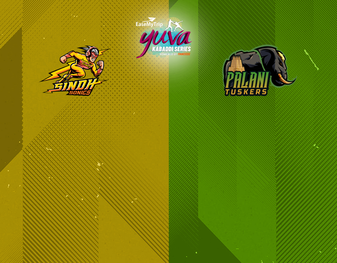 Sindh Sonics vs Palani Tuskers EaseMyTrip Yuva Kabaddi Series Winter