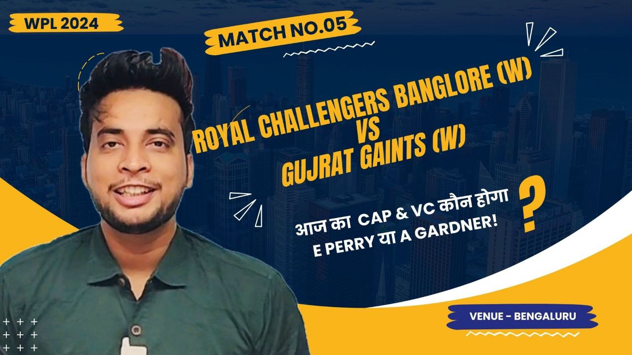 Match 5: Royal Challengers Bangalore Women v Gujarat Giants Women | Fantasy Preview
