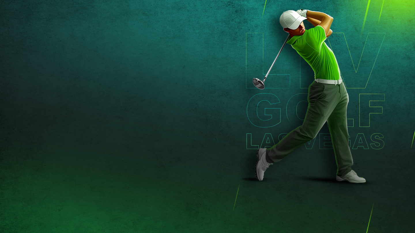 Liv golf las vegas golf banner