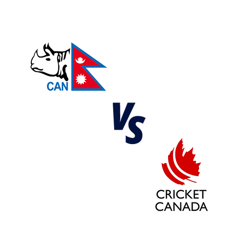 Nepal a vs canada series logo