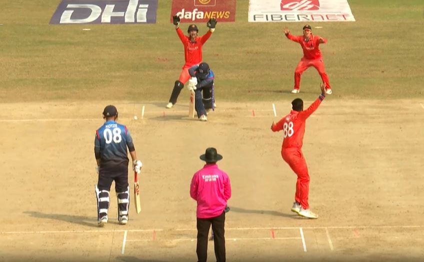 Aryan Dutt Wrecks Namibia with 6/34