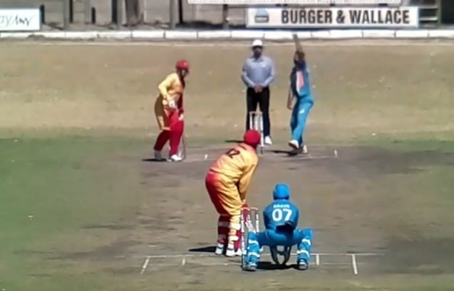 India-40 vs Zimbabwe-40: Douglas Marillier's Quick-fire 92*