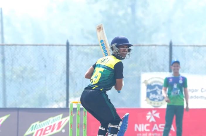 Tribhuwan Army Club vs Sudur Paschim Province: Bashir Ahmad's 50* off 28