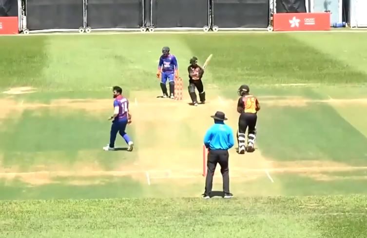 Papua New Guinea vs Nepal: Kushal Bhurtel's 4 for 12