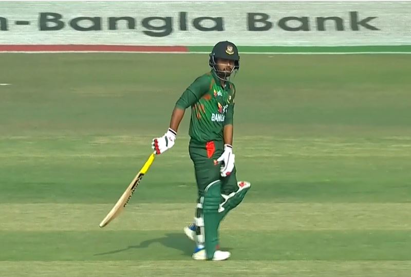 2nd ODI: Towhid Hridoy’s 96* off 102