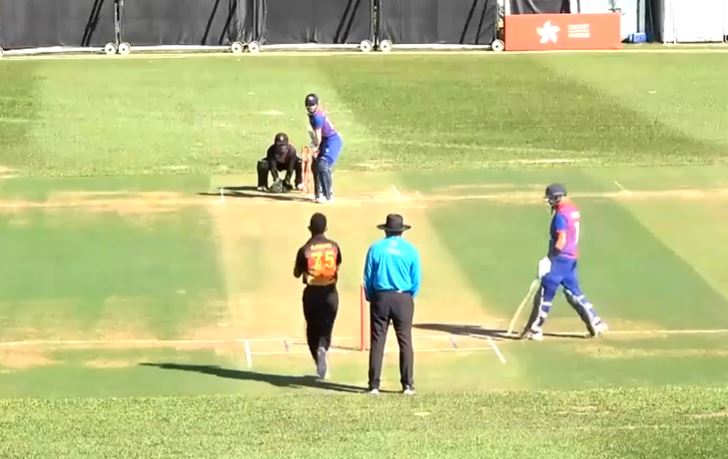 Papua New Guinea vs Nepal: Kushal Bhurtel's 59 off 39