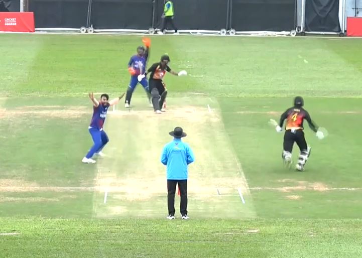 Nepal vs Papua New Guinea: Kushal Bhurtel's 3 for 24