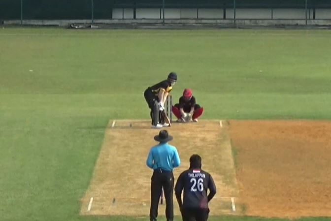 2nd T20I: Thilipan Omaidurai’s 3 for 20