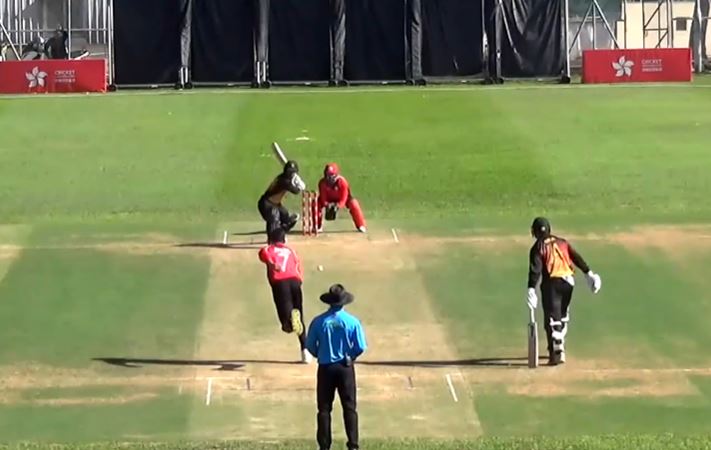 Hong Kong vs Papua New Guinea: Sese Bau's 61* off 43