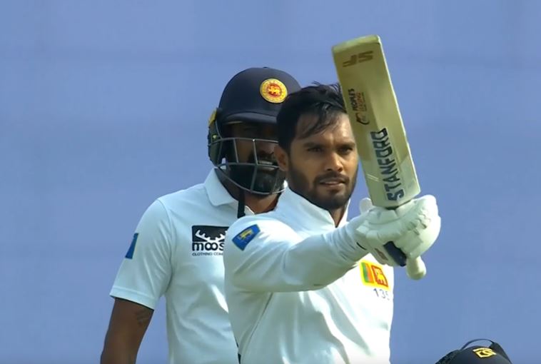 1st Test: Dhananjaya de Silva's 102 off 131